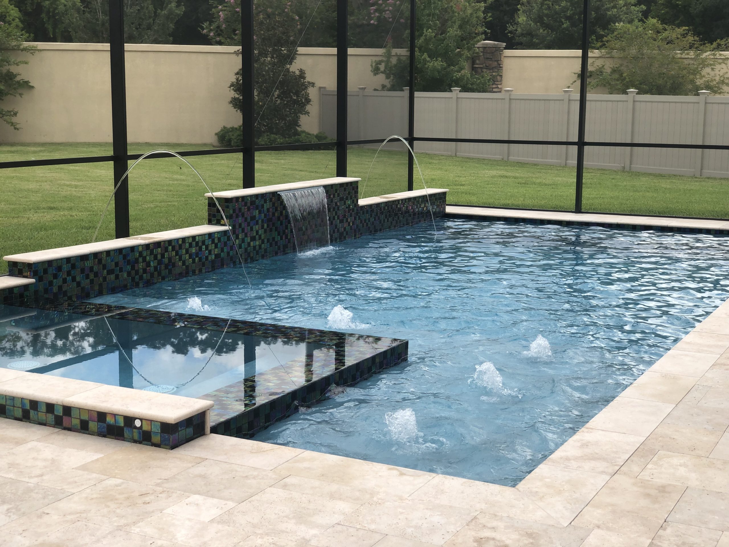 Patio Pools Inc pool construction project